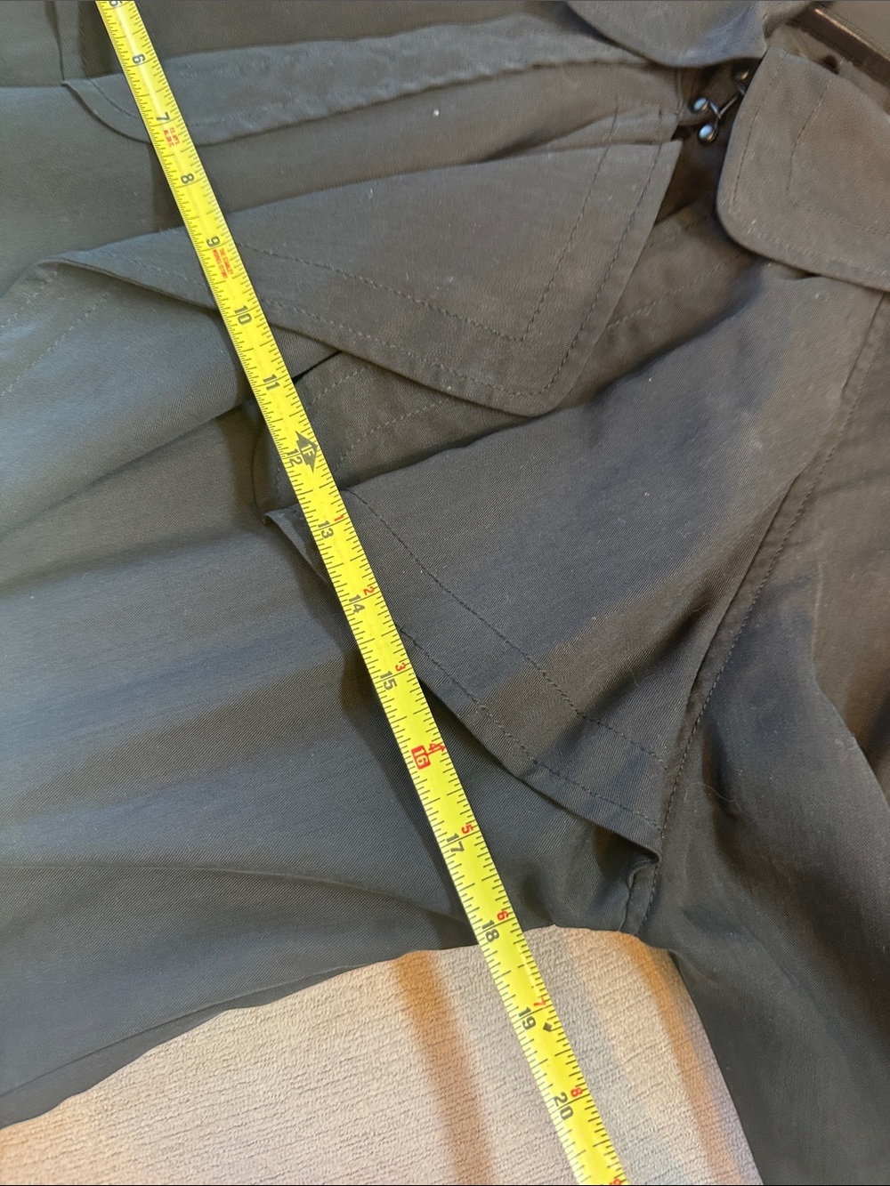 Aritzia Babaton Black Longline Open-Front Duster - Picture 7 of 11